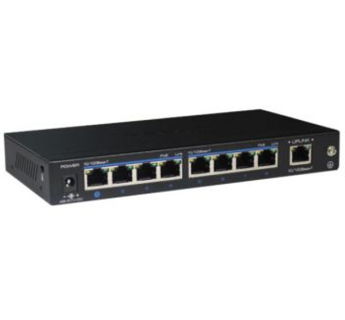 UTP3-SW08-TP120 8-портовый PoE коммутатор