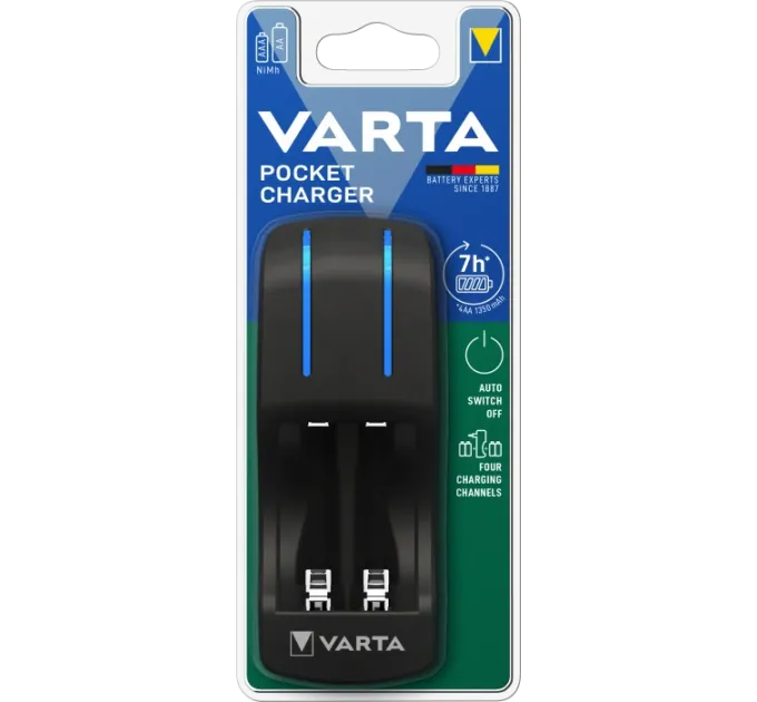 VARTA Pocket Charger 57642 ВLI 1 Зарядное устройство VARTA Pocket Charger 57642 ВLI 1 Зарядное устройство