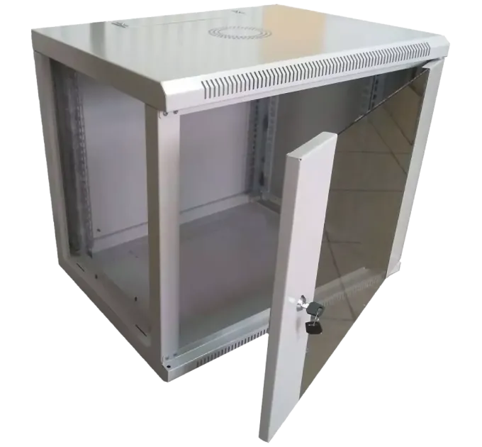 Hypernet WMNC-9U-FLAT-AC Шкаф коммутационный настенный 9U 600x450 разборный