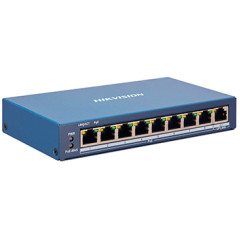 DS-3E1309P-EI 8-портовый управляемый POE коммутатор Hikvision