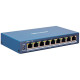 DS-3E1309P-EI 8-портовый управляемый POE коммутатор Hikvision