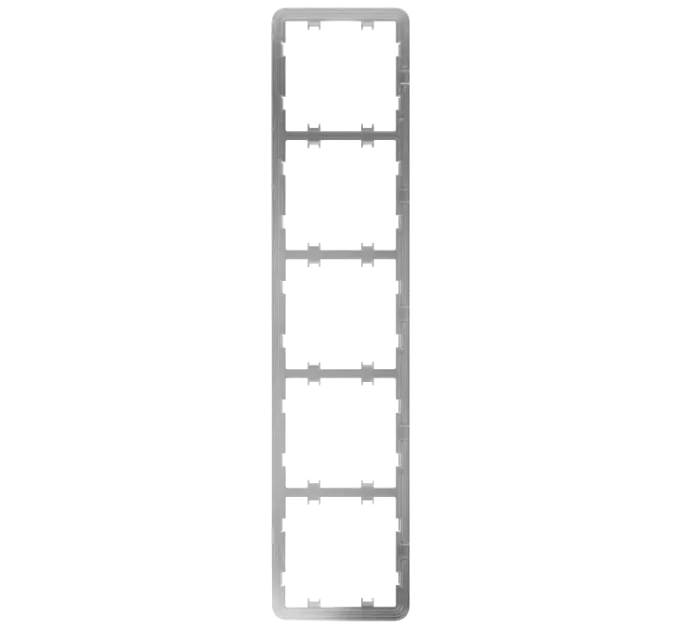 Ajax Frame (5 seats) vertical [55] ASP Рамка для пяти выключателей