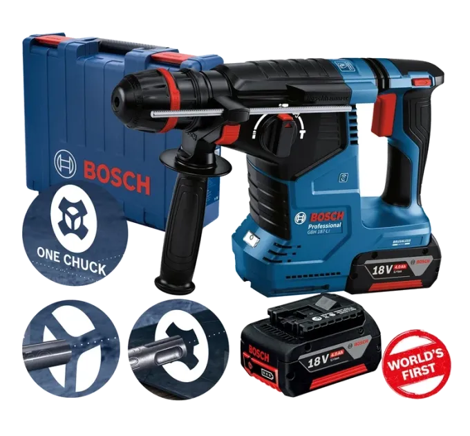 Bosch GBH 187-LI (0611923121) Акумуляторний перфоратор з SDS plus
