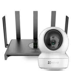 Ezviz CS-H6c (4MP,W1) + Reyee RG-EW1300G Комплект