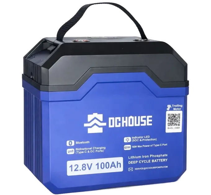 DСHOUSE 12.8V 100Ah (ECO-LFP1210004) Bluetooth Аккумуляторная батарея DСHOUSE 12.8V 100Ah (ECO-LFP1210004) Bluetooth Аккумуляторная батарея