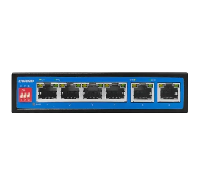 Ewind EW-S1906CF-DP PoE Комутатор 6 портів некерований