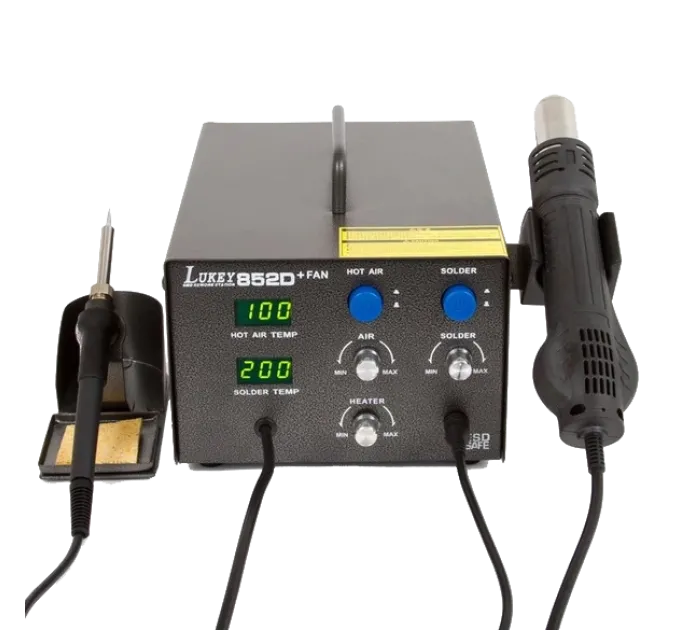 Lukey 852D+FAN Термовоздушная паяльная станция Lukey 852D+FAN Термовоздушная паяльная станция