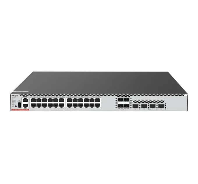 Ruijie RG-CS86-24XMG4XS4VS-UPD POE Full 1GE/2.5GE/5GE/10GE Коммутатор 24 порта управляемый Ruijie RG-CS86-24XMG4XS4VS-UPD POE Full 1GE/2.5GE/5GE/10GE Коммутатор 24 порта управляемый