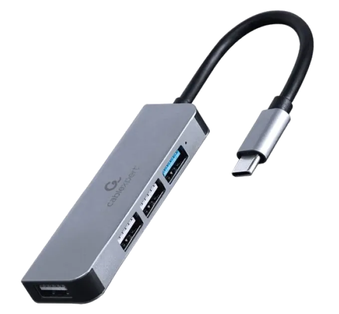 Cablexpert UHB-CM-U3P1U2P3-01USB-С 1 х USB 3.1 Gen1 (5 Gbps), 3 х USB 2.0 USB-концентратор Cablexpert UHB-CM-U3P1U2P3-01USB-С 1 х USB 3.1 Gen1 (5 Gbps), 3 х USB 2.0 USB-концентратор