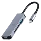 Cablexpert UHB-CM-U3P1U2P3-01USB-С 1 х USB 3.1 Gen1 (5 Gbps), 3 х USB 2.0 USB-концентратор