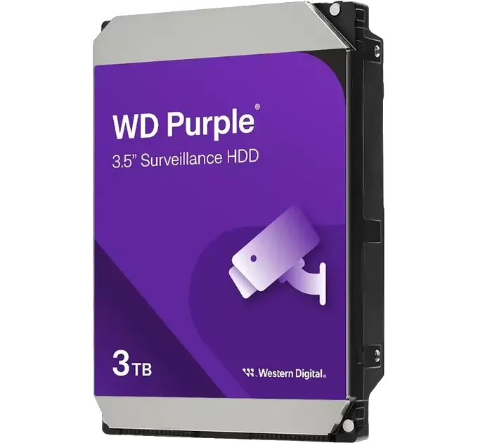 Western Digital Purple Surveillance 3TB 5400rpm 128MB (WD34PURZ) Жорсткий диск Western Digital Purple Surveillance 3TB 5400rpm 128MB (WD34PURZ) Жорсткий диск