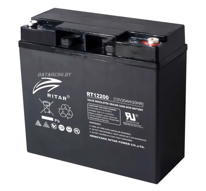 Ritar RT12200 (12V20AH) Акумуляторна батарея