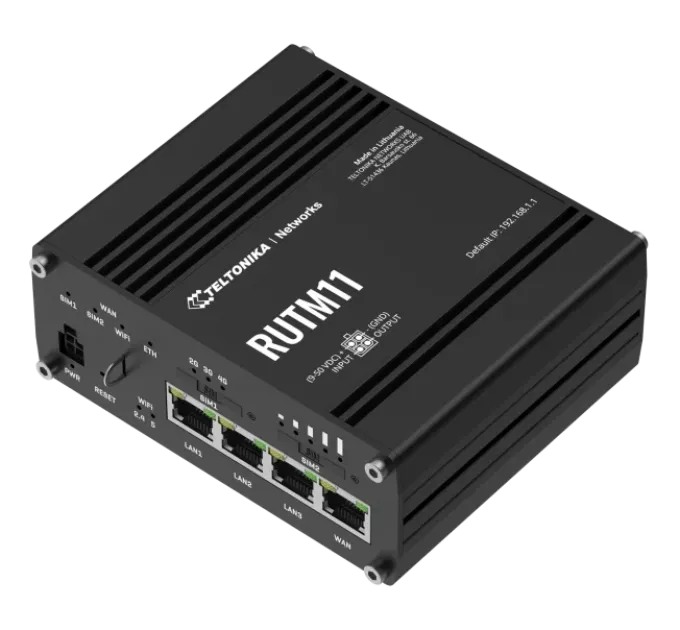 Teltonika RUTM11 Wi-Fi 5 Промисловий маршрутизатор
