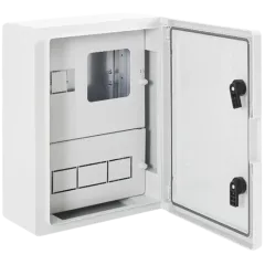1ф і 14 модулів (3+11 мод.) IP65 Шафа удароміцна для лічильника 1ф і 14 модулів (3+11 мод.) IP65 Шафа удароміцна для лічильника