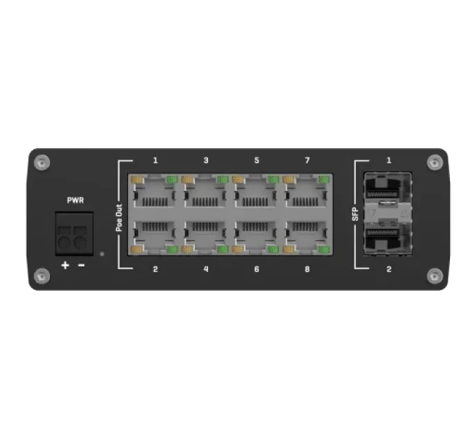 Teltonika TSW200 Коммутатор 8 портов неуправляемый Teltonika TSW200 Коммутатор 8 портов неуправляемый