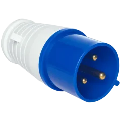 UEA 023 32А 220В 2Р+Е IP44 Вилка переносна