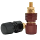 8mm чорна+червона Залізна гвинтова клема 8mm чорна+червона Залізна гвинтова клема