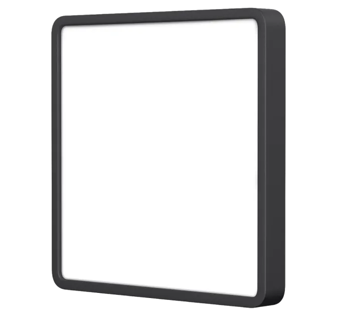 VIDEX 24W 5000K 220V LED светильник накладной квадрат Black VIDEX 24W 5000K 220V LED светильник накладной квадрат Black