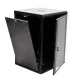 UA-MGSWL186B Шкаф 19"18U, 600x600x907мм (Ш*Г*В), эконом, акриловое стекло, черный