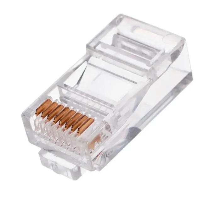 Конектор RJ-45 (упаковка 100 шт) для UTP кручена пара
