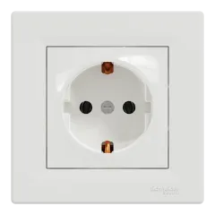 Schneider Electric ASFORA EPH2900121 Розетка одинарна із заземленням