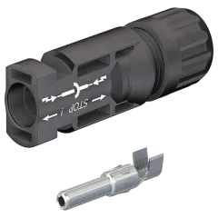 Staubli MC4 MALE KST4/6II-UR MC-4 коннектор 5.9-8.8мм (мама)