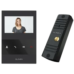 Slinex ML-16HD(Black)+SQ-04M(Black) Комплект видеовідомофона