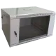 Hypernet WMNC66-4U-FLAT Шафа коммутаційна настінна 4U 600x600 розбірна