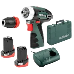 Metabo PowerMaxx BS Quick Basic (600156500) Аккумуляторная дрель-шуруповерт