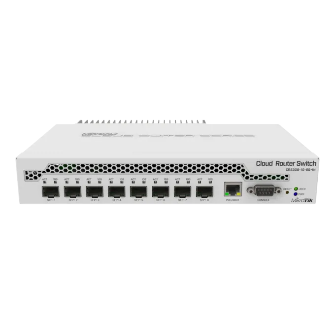 MikroTik CRS309-1G-8S+IN 10G SFP+ Коммутатор 8 портов управляемый