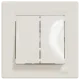 Schneider Electric Asfora EPH0300123 Вимикач двоклавішний самозатискний Schneider Electric Asfora EPH0300123 Вимикач двоклавішний самозатискний