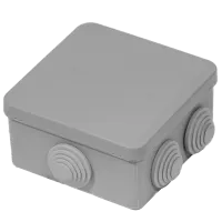 IP54, UEA Коробка распределительная наружная квадратная (85х85х40)