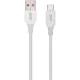 2E Type-C, Glow USB-A > USB-C Кабель зарядки/синхронизации 1м белый