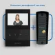 Slinex ML-16HD(Black)+SQ-04M(Black) Комплект видеовідомофона