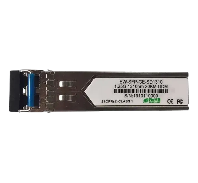 Ewind EW-SFP-GE-SD1310 155M, Single-mode Dual Fiber, 1310nm, 20km, LC connector Модуль SFP