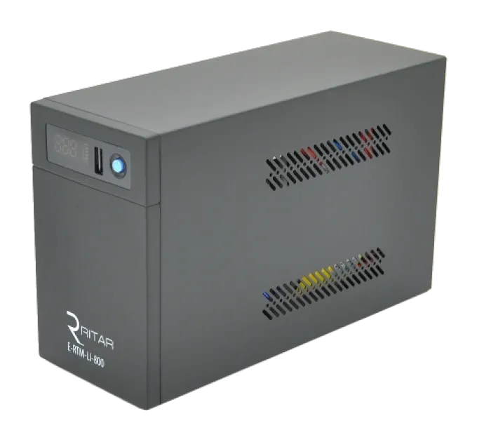 Ritar E-RTM-LI-800 480Вт Источник бесперебойного питания Ritar E-RTM-LI-800 480Вт Источник бесперебойного питания