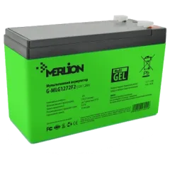 MERLION G-MLG1272F2 7.2 А●г 12В Свинцово-кислотная аккумуляторная батарея MERLION G-MLG1272F2 7.2 А●г 12В Свинцово-кислотная аккумуляторная батарея