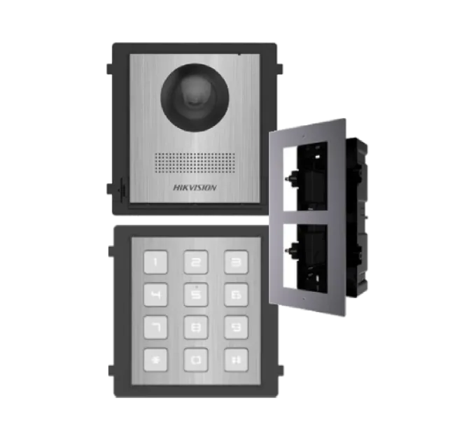 DS-KD8003-IME1NS + DS-KD-ACF2/Plastic + DS-KD-KP/S Комплект модулей Hikvision DS-KD8003-IME1NS + DS-KD-ACF2/Plastic + DS-KD-KP/S Комплект модулей Hikvision