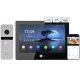 Neolight ALPHA Hybrid Black + SOLO FHD Silver Комплект видеодомофона