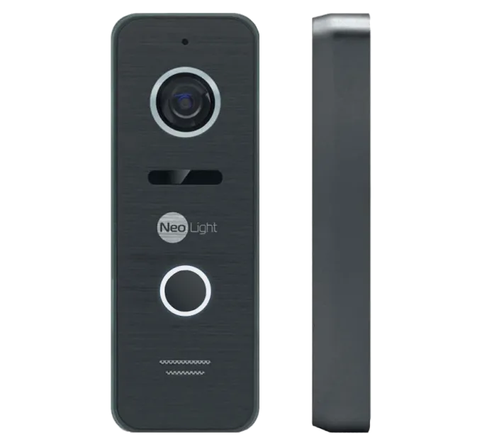 Neolight MEZZO Hybrid + PRIME FHD Black з кутком Комплект відеодомофону