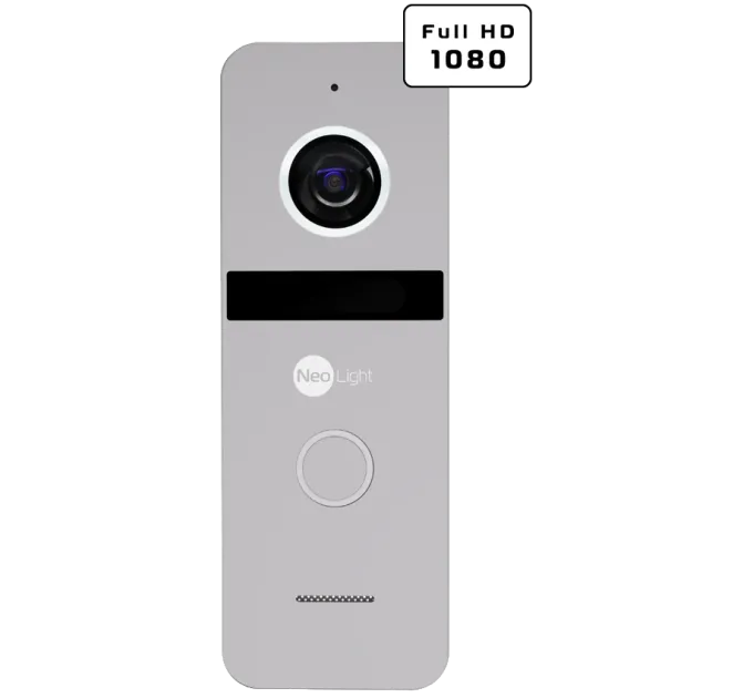Neolight ALPHA Hybrid Black + SOLO FHD Silver Комплект видеодомофона