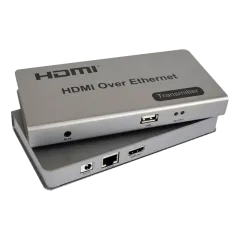 Комплект HDMI-USB Активний приймач/передавач HDMI-USB +IR по RJ45 до 120 м Комплект HDMI-USB Активний приймач/передавач HDMI-USB +IR по RJ45 до 120 м