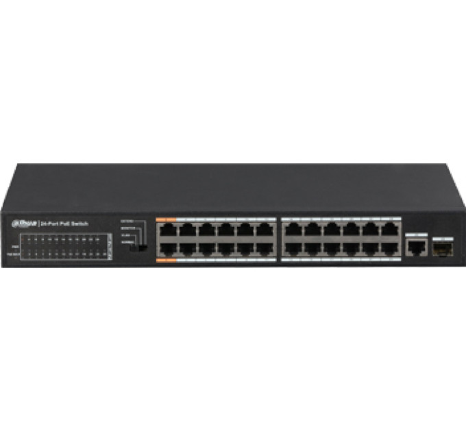 DH-PFS3125-24ET-190 24-портовый POE коммутатор DH-PFS3125-24ET-190 24-портовый POE коммутатор