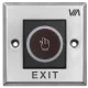 VIA Security VB8686M (комбінована метал/пластик) Безконтактна кнопка виходу