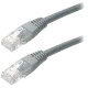 Патч-корд RITAR UTP, RJ45, Cat.5e, 1m, серый, Cu (медь) Q500 (PCR-CU/1G)