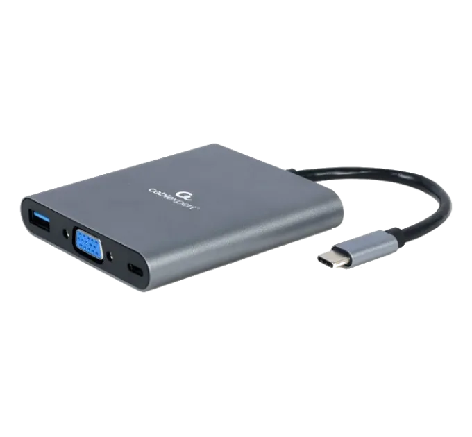 Cablexpert A-CM-COMBO6-01 USB-C 6-в-1 Док станция