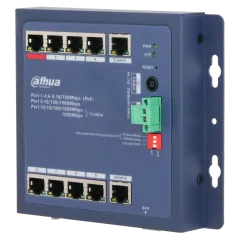 Dahua DH-CHS4110-8ET-90-F PoE Комутатор 9 портів керований Dahua DH-CHS4110-8ET-90-F PoE Комутатор 9 портів керований