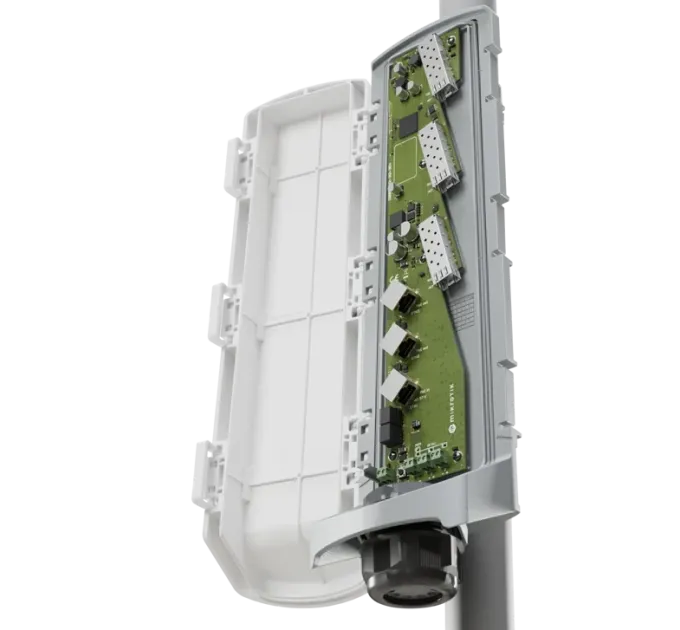 MikroTik GPERx6 (CSS606-1G-2Gi-3S+OUT) Комутатор зовнішній