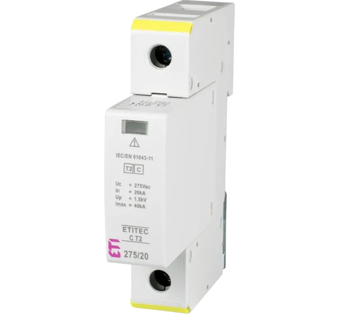 ETI TEC C T2 275/20 (1+0) 2p Ограничитель перенапряжения