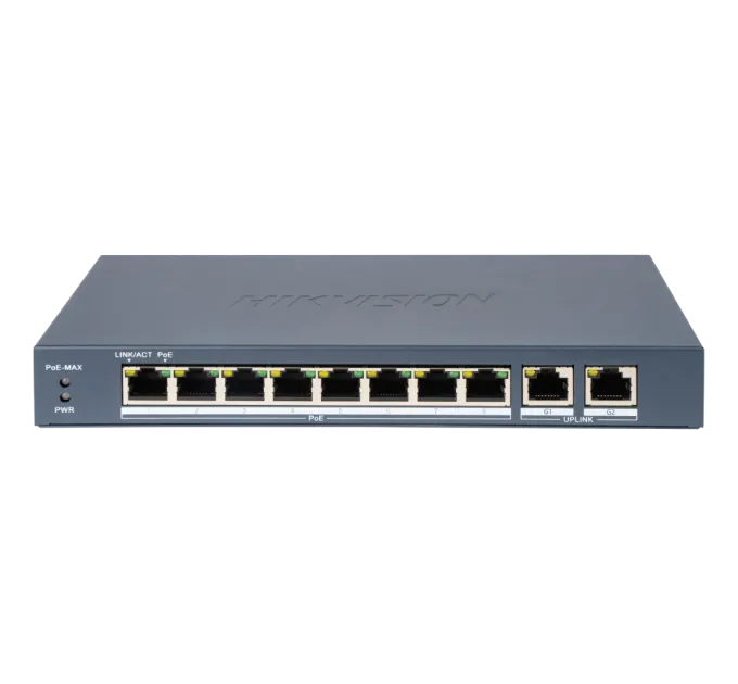 Hikvision DS-3E1310P-EI(B) PoE Коммутатор 10 портов управляемый Hikvision DS-3E1310P-EI(B) PoE Коммутатор 10 портов управляемый